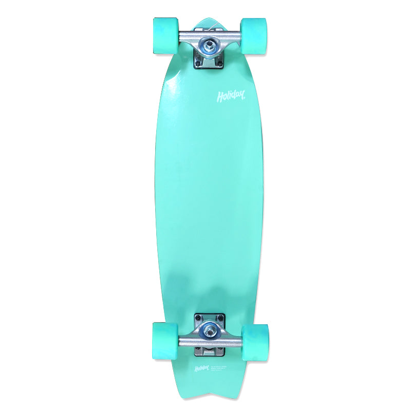 Holiday Skateboards - "Cosmic Crush" Cruiser Board Teal 28"