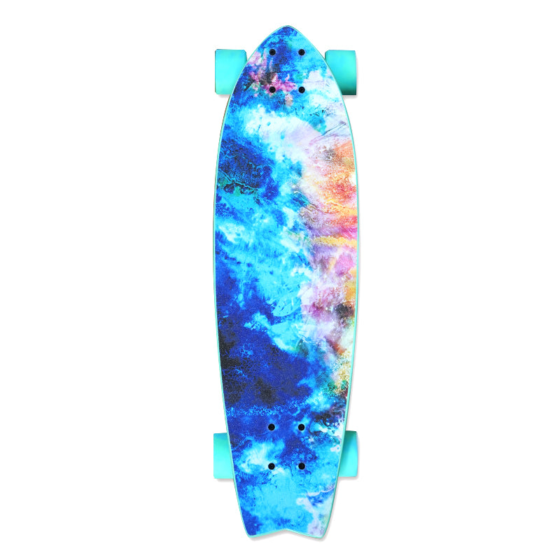 Holiday Skateboards - "Cosmic Crush" Cruiser Board Teal 28"