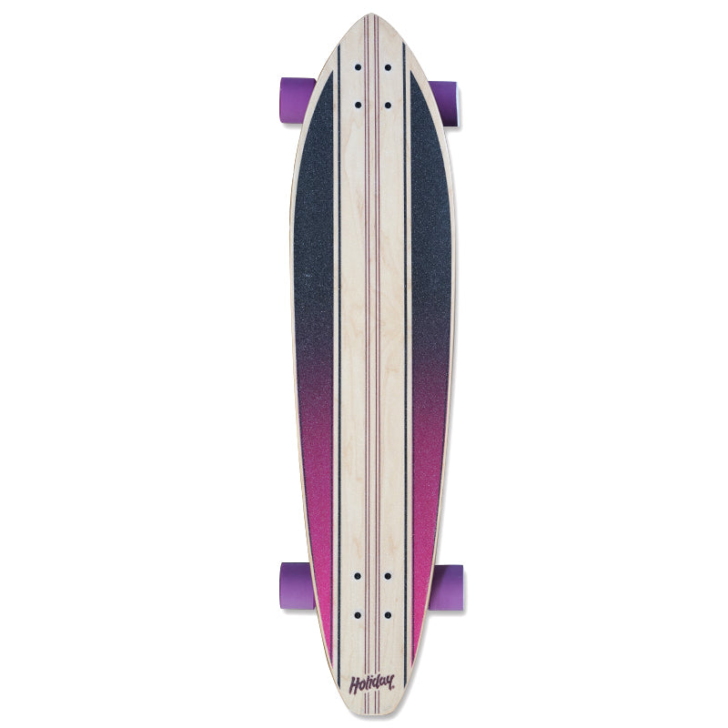 Holiday Skateboards - "Salty Sweet" Longboard - Blush 38"