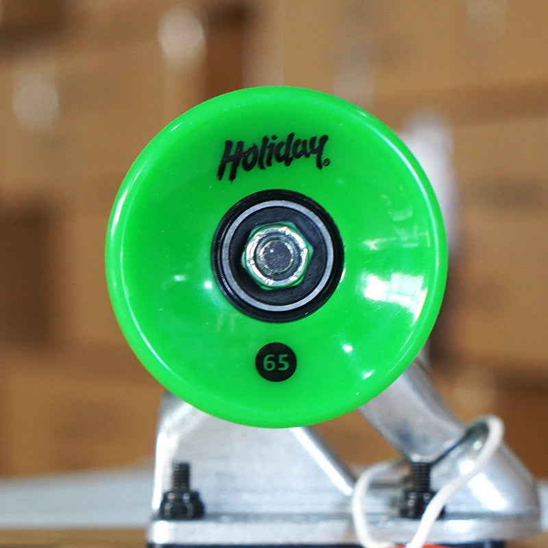 Holiday Skateboards - "Salty Sweet" Longboard - Jade 38"