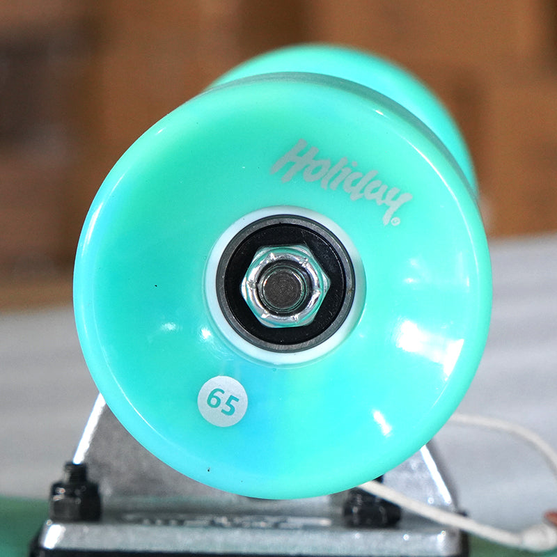 Holiday Skateboards - "Cosmic Crush" Cruiser Board Teal 28"