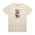 HOLIDAY SKATEBOARDS - Gimiks Born Artist Series Bee T-Shirt (FADED ECRU)