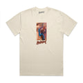 HOLIDAY SKATEBOARDS - Gimiks Born Artist Series Snail T-Shirt (FADED ECRU)