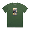 HOLIDAY SKATEBOARDS - Gimiks Born Artist Series Owl T-Shirt (FADED FOREST)
