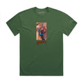 HOLIDAY SKATEBOARDS - Gimiks Born Artist Series Snail T-Shirt (FADED FOREST)