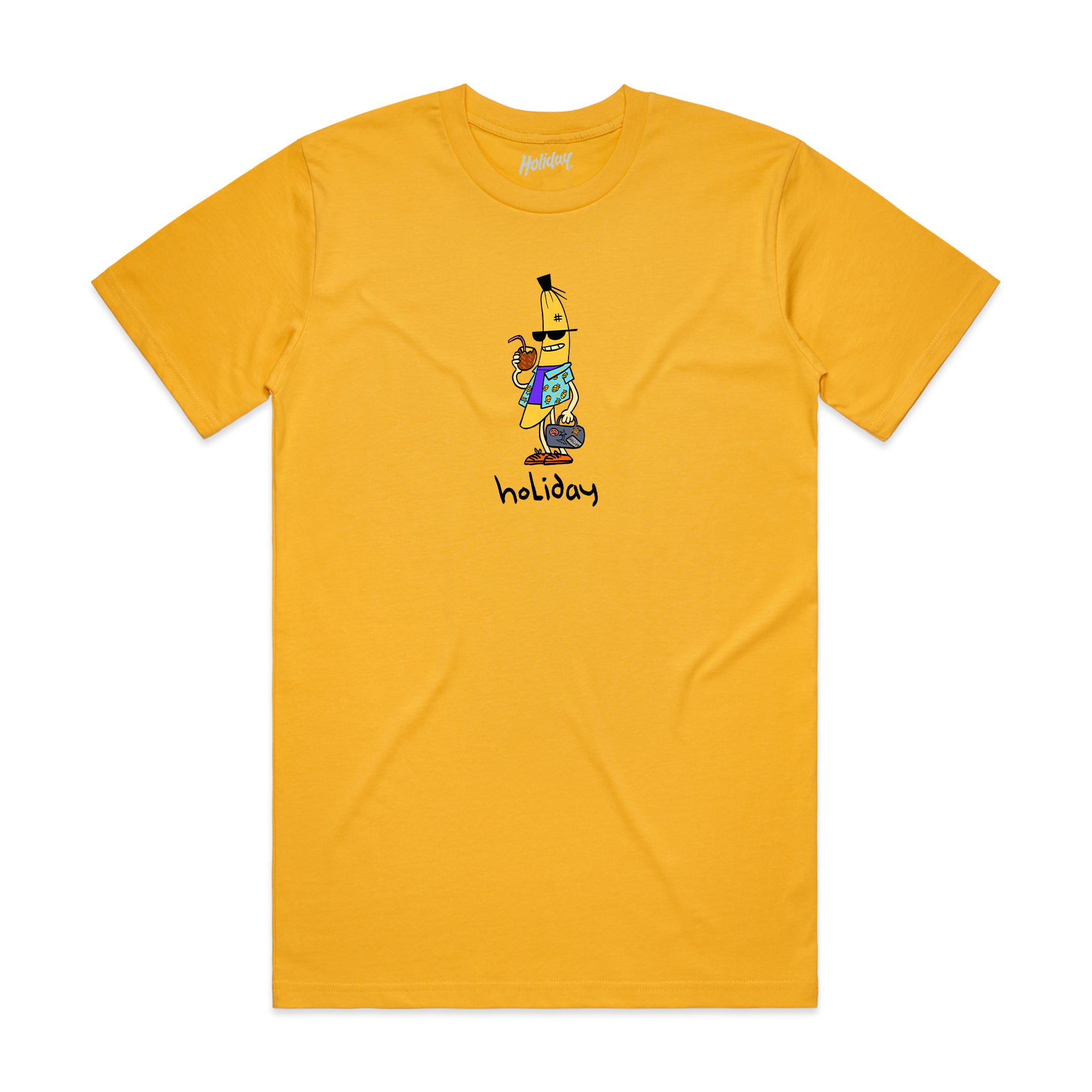 HOLIDAY SKATEBOARDS - Frootz T-Shirt (BANANA)