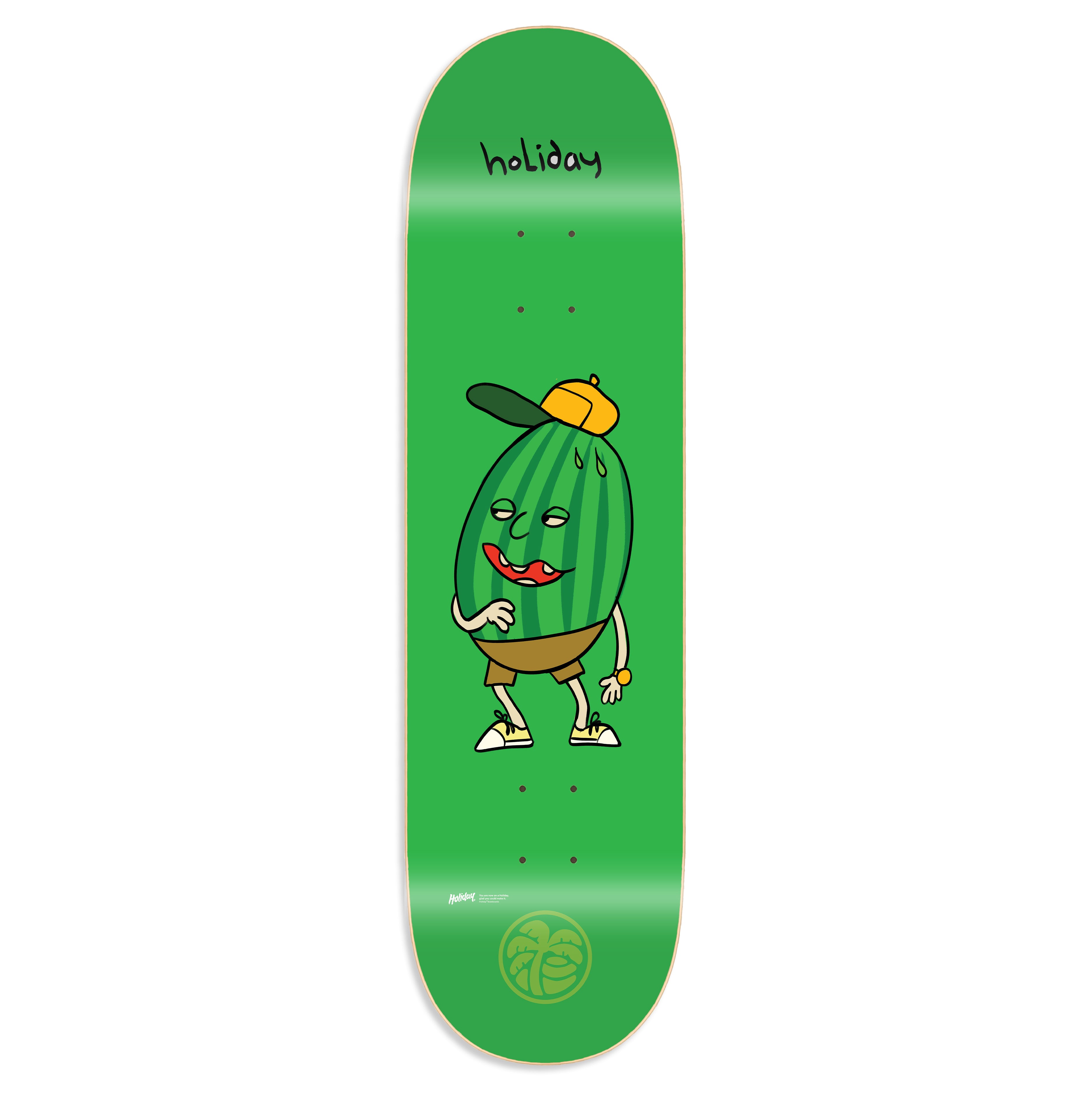HOLIDAY SKATEBOARDS - Frootz Deck (MELON)