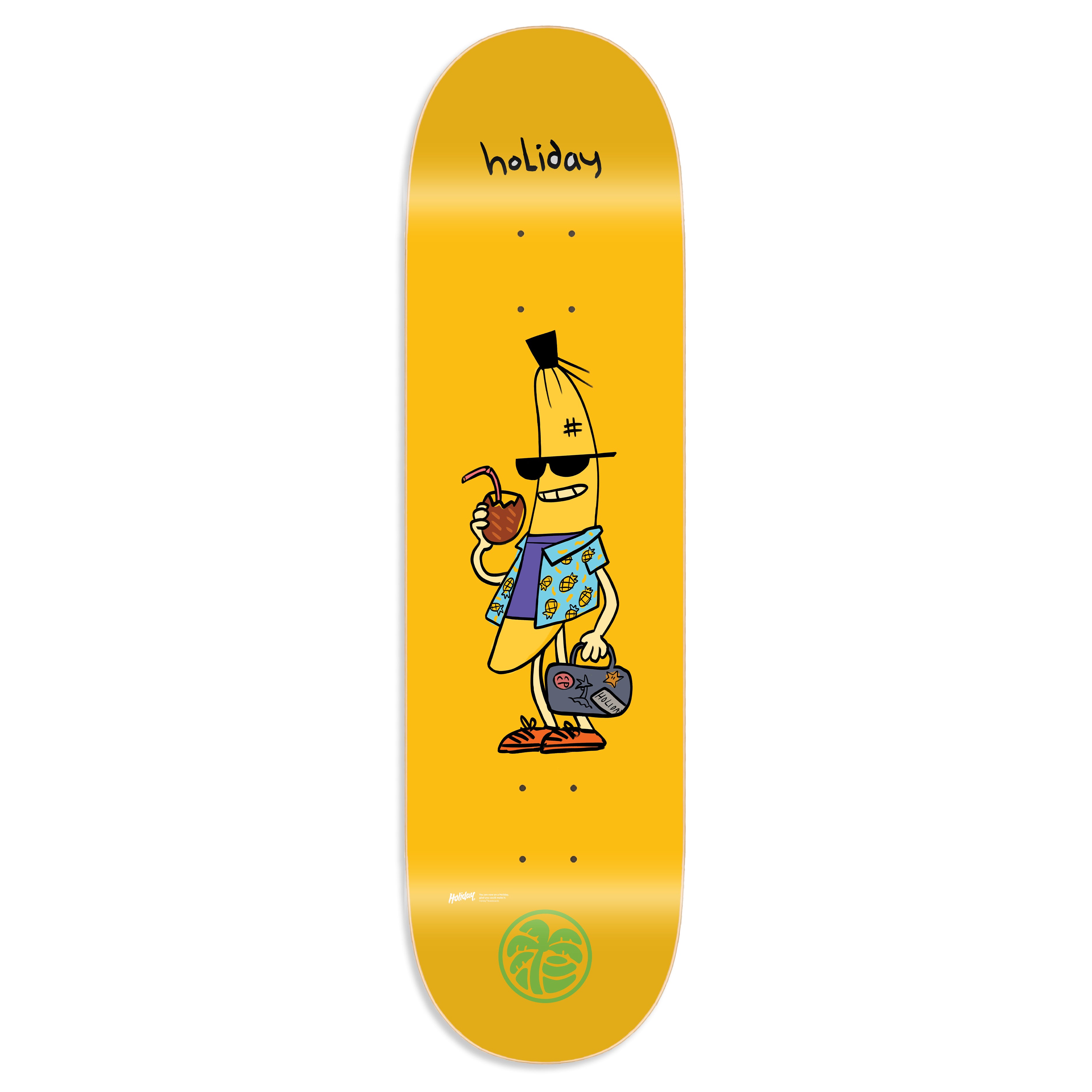HOLIDAY SKATEBOARDS - Frootz Deck (BANANA)