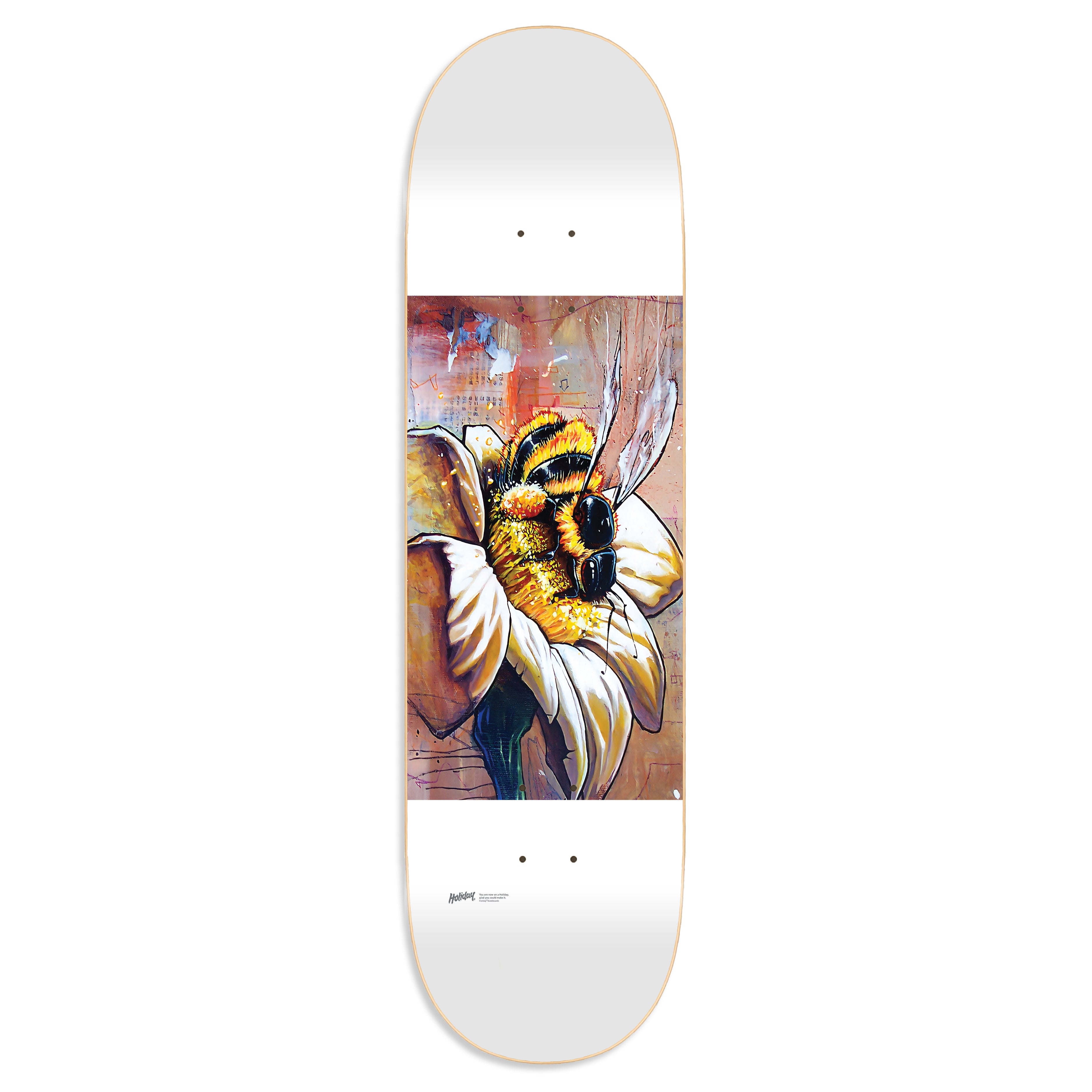 HOLIDAY SKATEBOARDS - Gimiks Born Artist Series Deck (BEE)