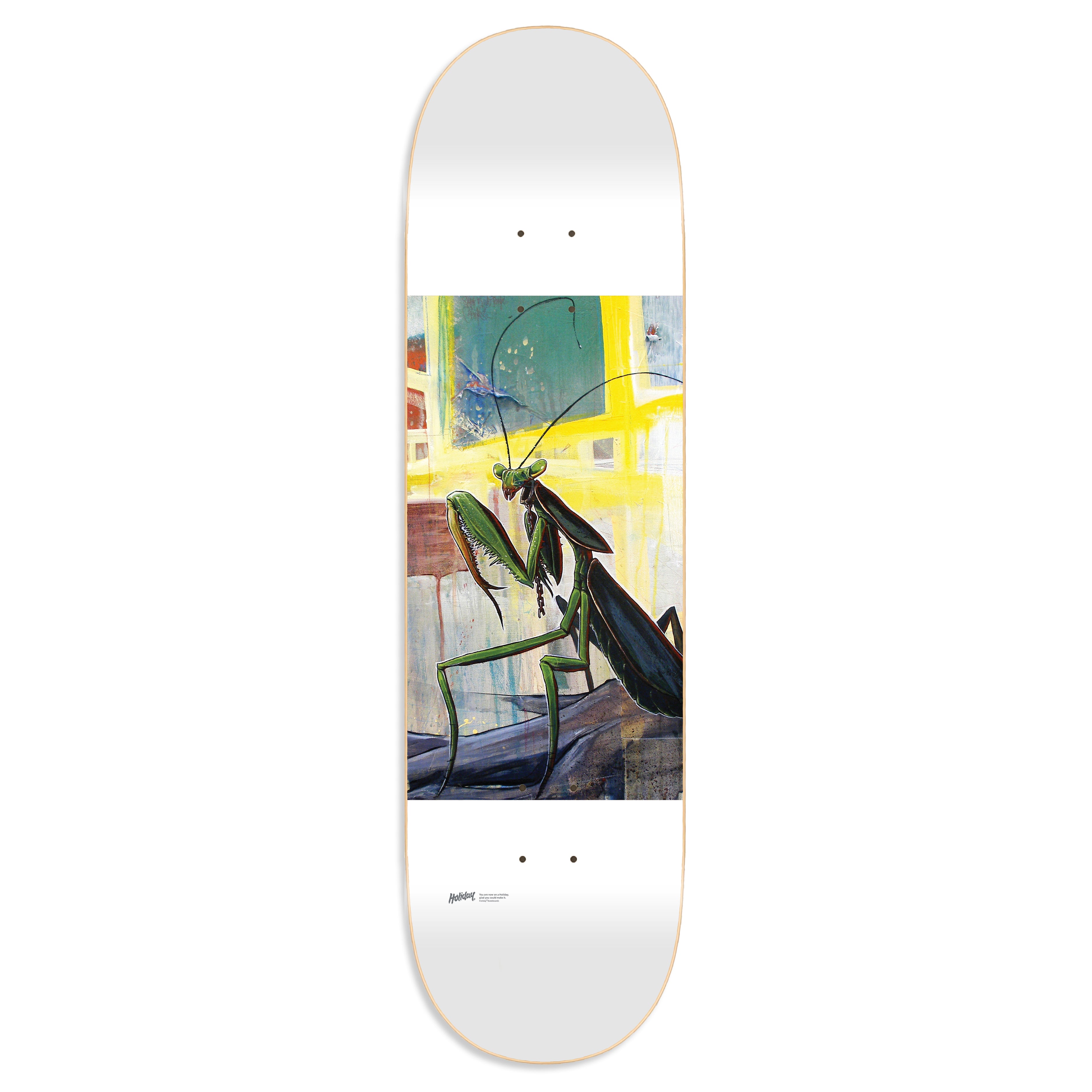 HOLIDAY SKATEBOARDS - Gimiks Born Artist Series Deck (MANTIS)