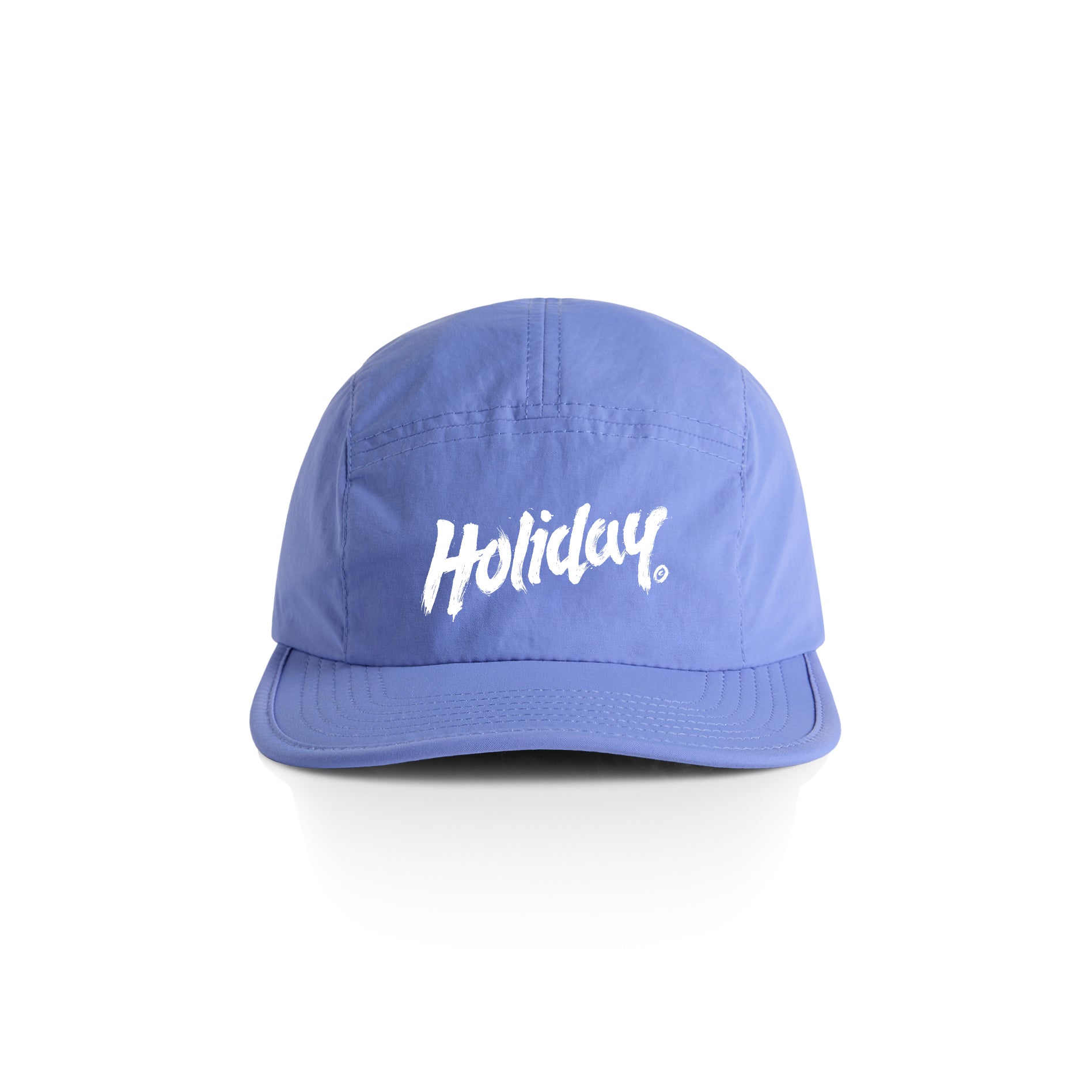 HOLIDAY SKATEBOARDS - OG Logo 5-Panel Hat (SKY BLUE)