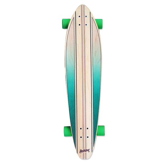 Holiday Skateboards - "Salty Sweet" Longboard - Jade 38"