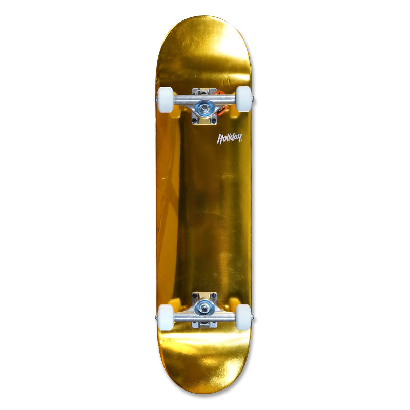 Holiday Skateboards - Sunday Best Foil Goldy 8.0