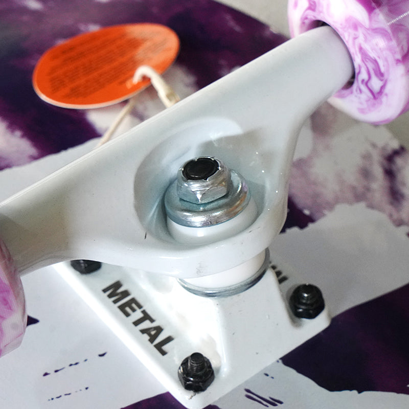 Holiday Skateboards Tie Dye - Purple Complete All Sizes