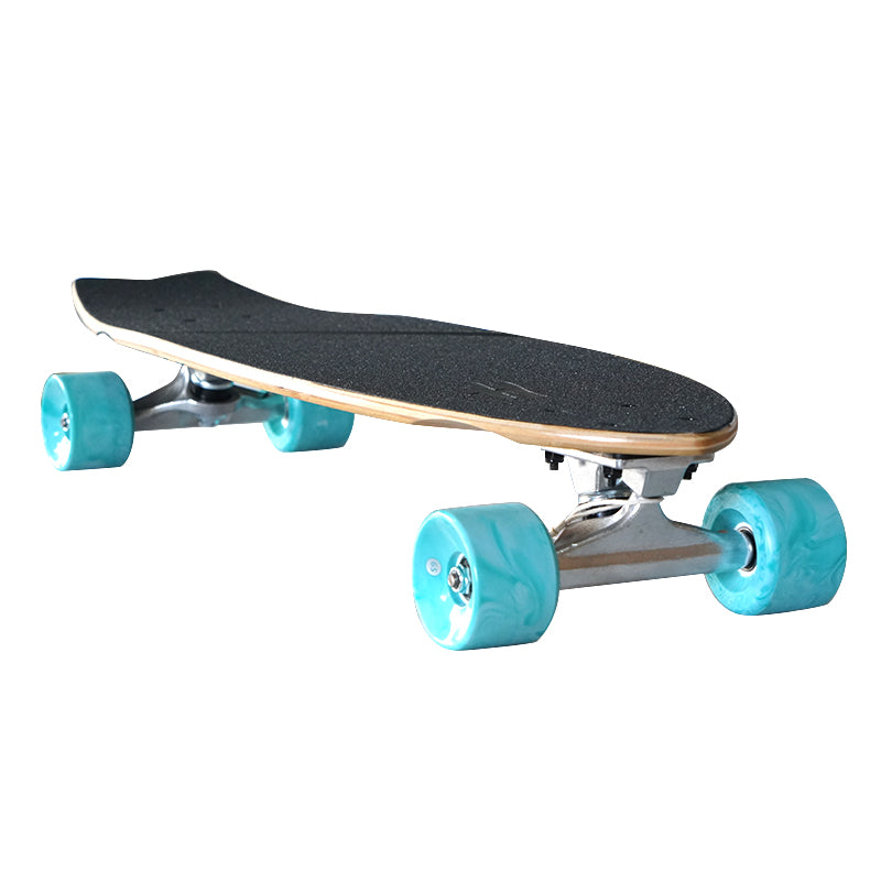 Holiday Skateboards - "Eggs Benny" Bamboo Cruiser Board Black 28"