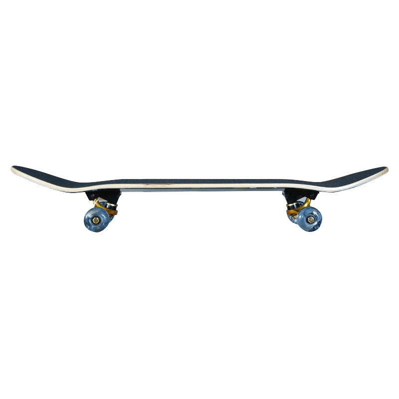 Holiday Skateboards - Tie Dye Black/Gold Complete All Sizes