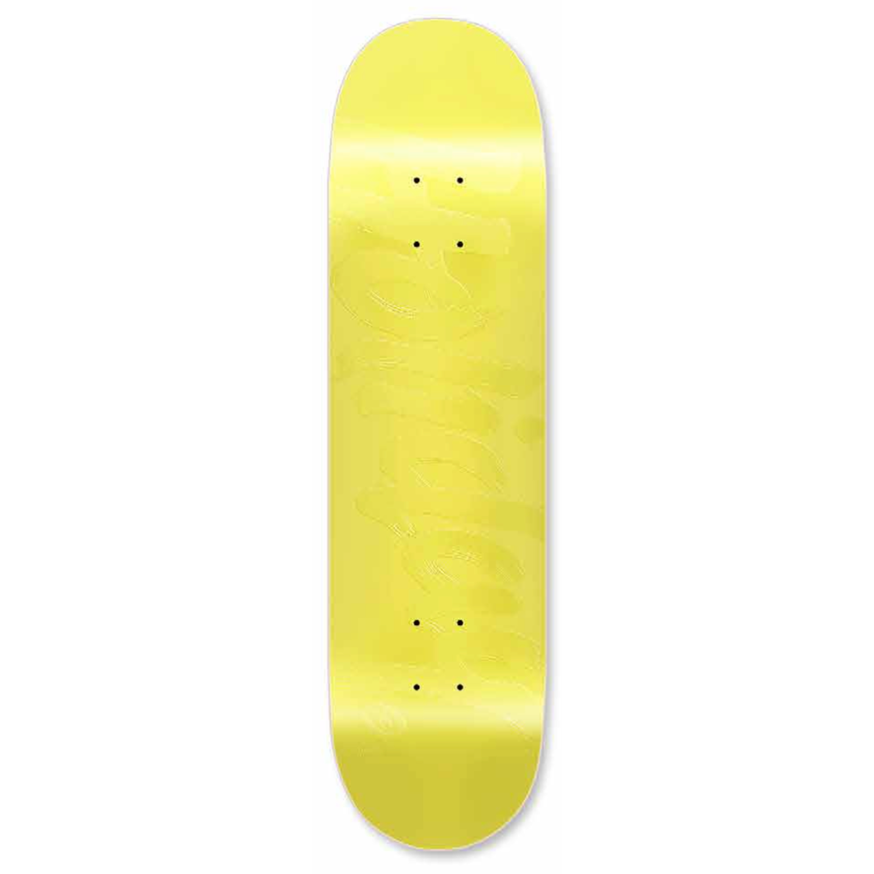 Holiday Skateboards - Emboss Tonal - Yellow