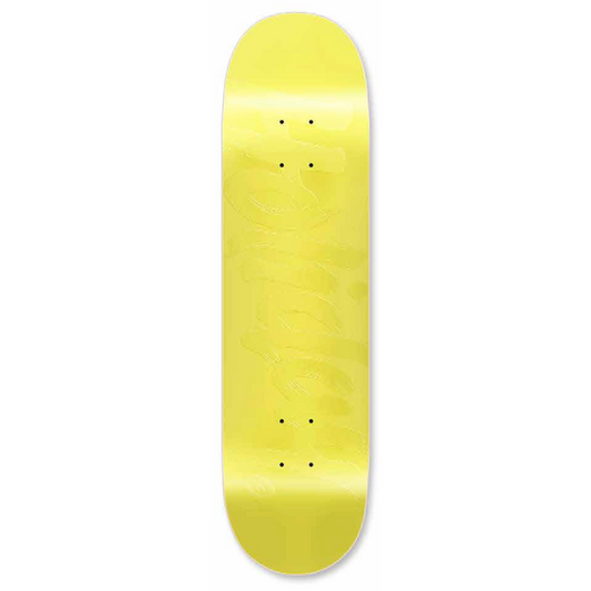 Holiday Skateboards - Emboss Tonal - Yellow
