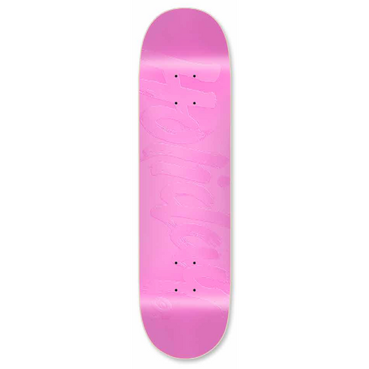 Holiday Skateboards - Emboss Tonal - Pinky